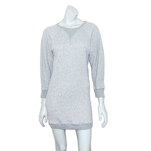 ISABEL MARANT Etoile Sweatshirt Dress Gray French Terry size Medium - Picture 1 of 9